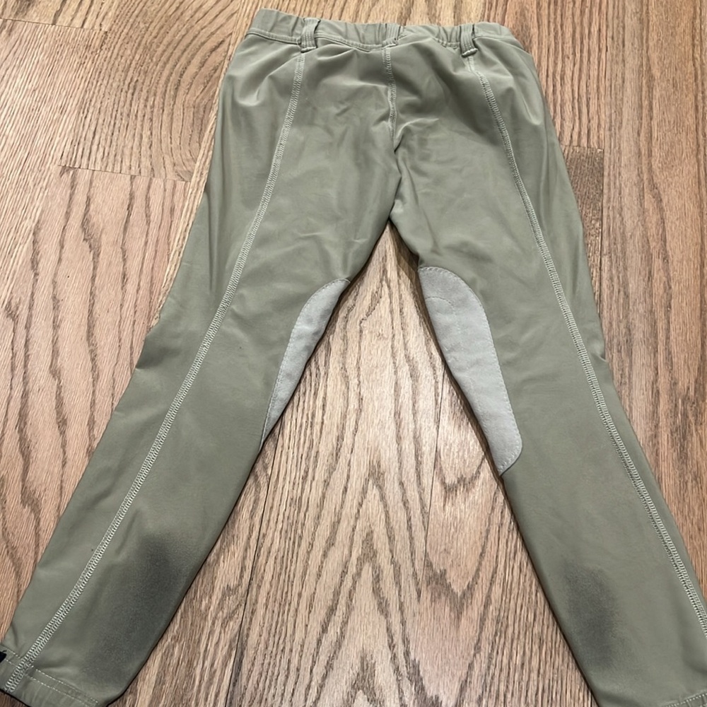 Kids Tan Riding Pants - Picture 2 of 4